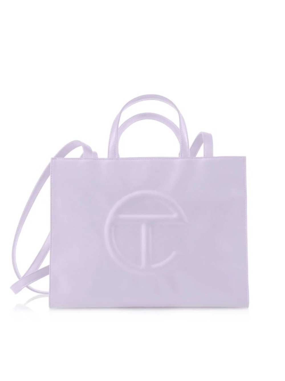Telfar Lavender Medium Shopping Bag
